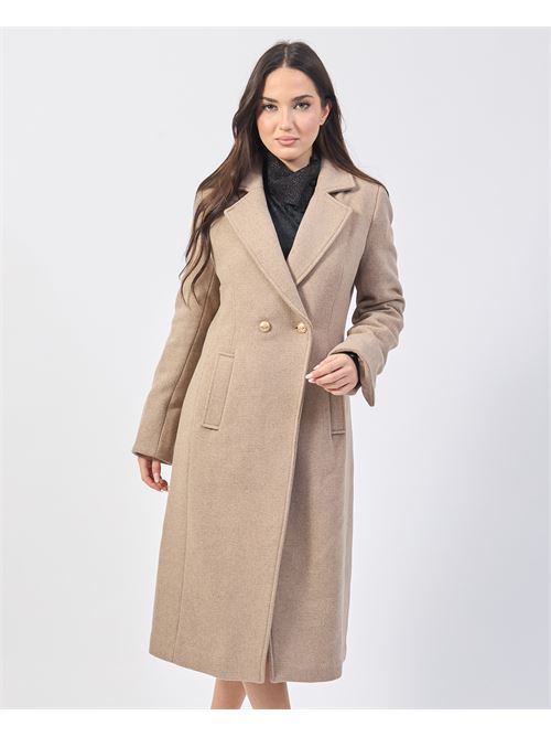 Manteau long Yes Zee en laine mélangée YES ZEE | O042-KK000212